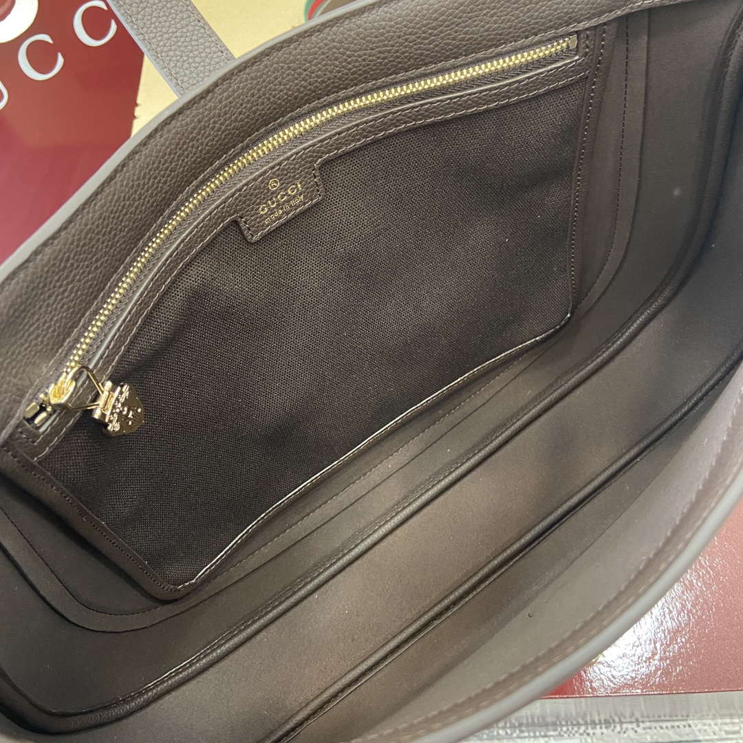Gucci 813650 Jackie Large Shoulder Bag Brown
