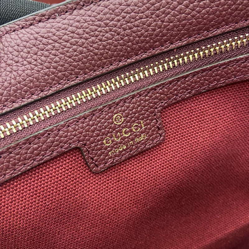 Gucci 813650 Jackie Large Shoulder Bag Red