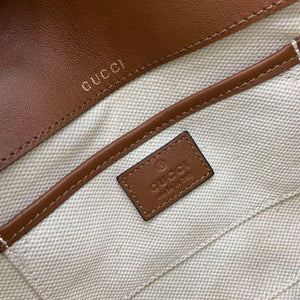 Gucci 815205 Gucci Horsebit 1955 Soft Small Shoulder Bag Brown leather trim - Default Title - View 10