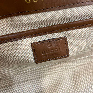Gucci 815206 Gucci Horsebit 1955 Soft Small Top Handle Bag Brown leather trim - Default Title - View 10