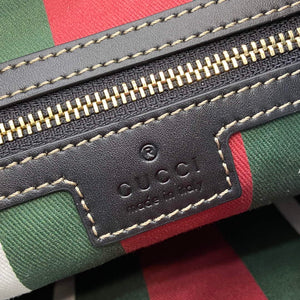Gucci 815217 GG Emblem Medium Shoulder Bag Black - Default Title - View 10