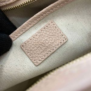 Gucci 815263 GG Emblem Small Shoulder Bag Beige - Default Title - View 10