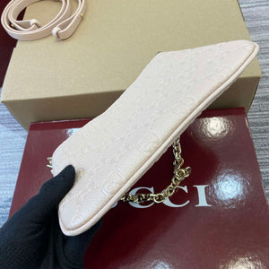 Gucci 815278 GG Emblem super mini bag Beige - Default Title - View 7