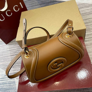 Gucci 815700 Gucci Blondie mini shoulder bag Brown Leather - Default Title - View 4