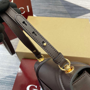 Gucci 815700 Gucci Blondie mini shoulder bag Dark brown Leather - Default Title - View 7