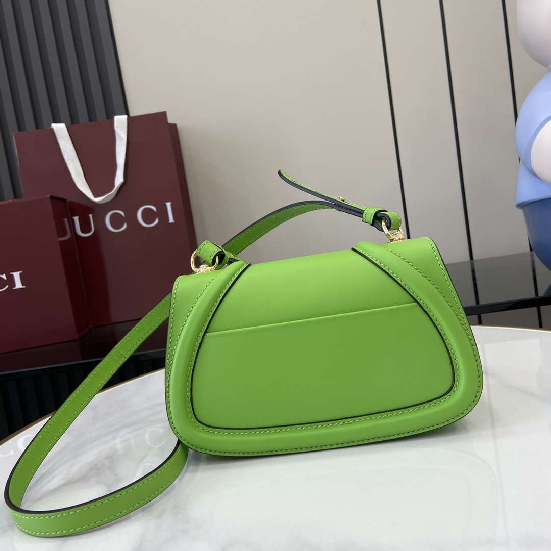 Gucci 815700 Gucci Blondie mini shoulder bag Green Leather - Default Title - View 3