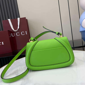 Gucci 815700 Gucci Blondie mini shoulder bag Green Leather - Default Title - View 3