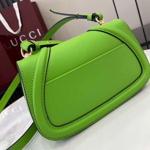 Gucci 815700 Gucci Blondie mini shoulder bag Green Leather - Default Title - View 4