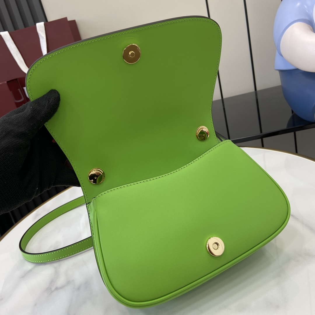 Gucci 815700 Gucci Blondie mini shoulder bag Green Leather - Default Title - View 6
