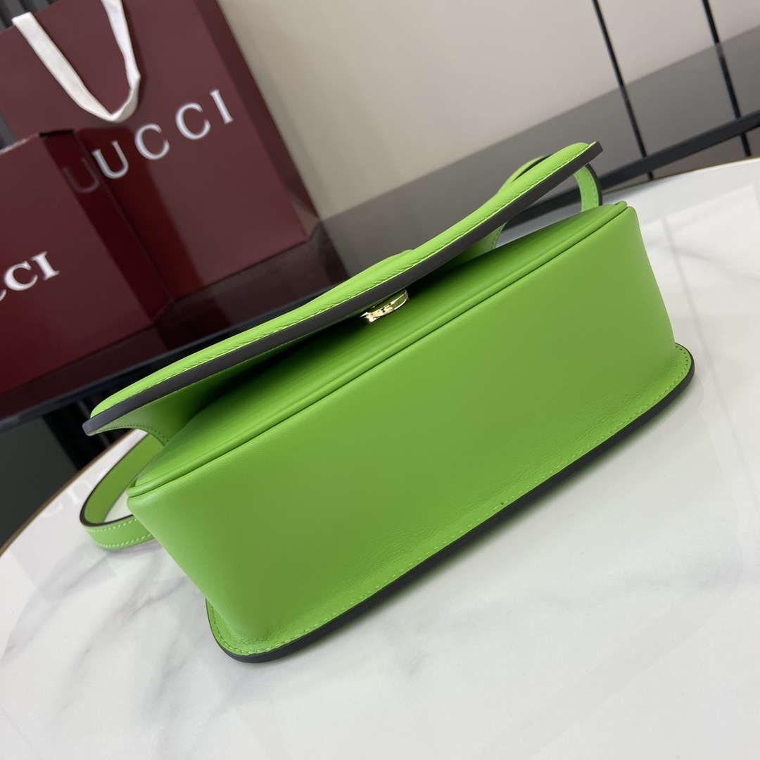 Gucci 815700 Gucci Blondie mini shoulder bag Green Leather - Default Title - View 7