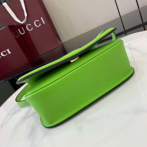 Gucci 815700 Gucci Blondie mini shoulder bag Green Leather - Default Title - View 7