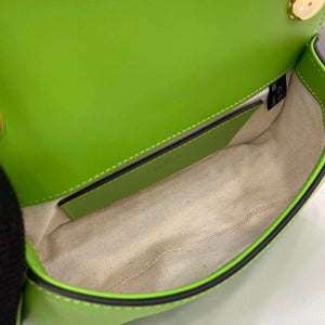 Gucci 815700 Gucci Blondie mini shoulder bag Green Leather - Default Title - View 8