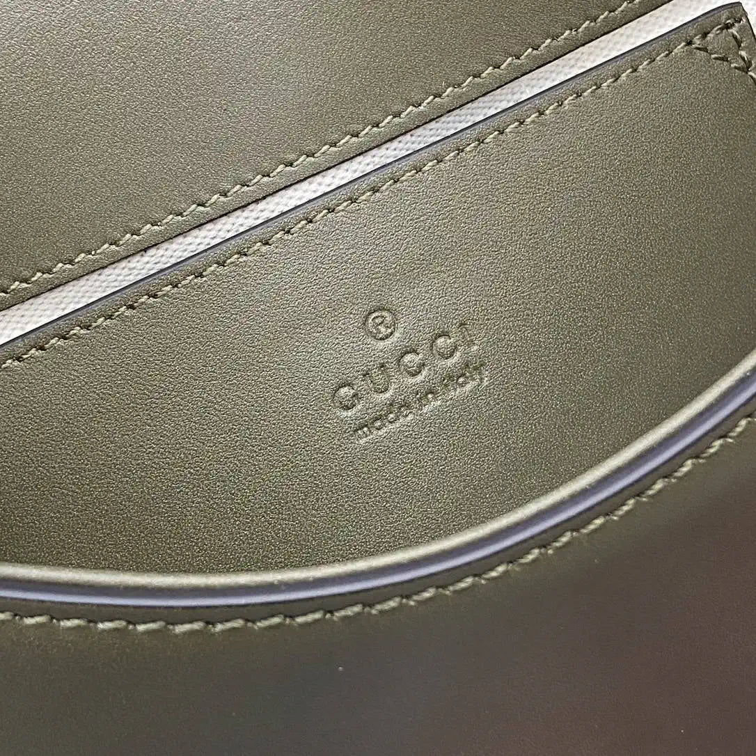 Gucci 815700 Gucci Blondie mini shoulder bag Green Leather