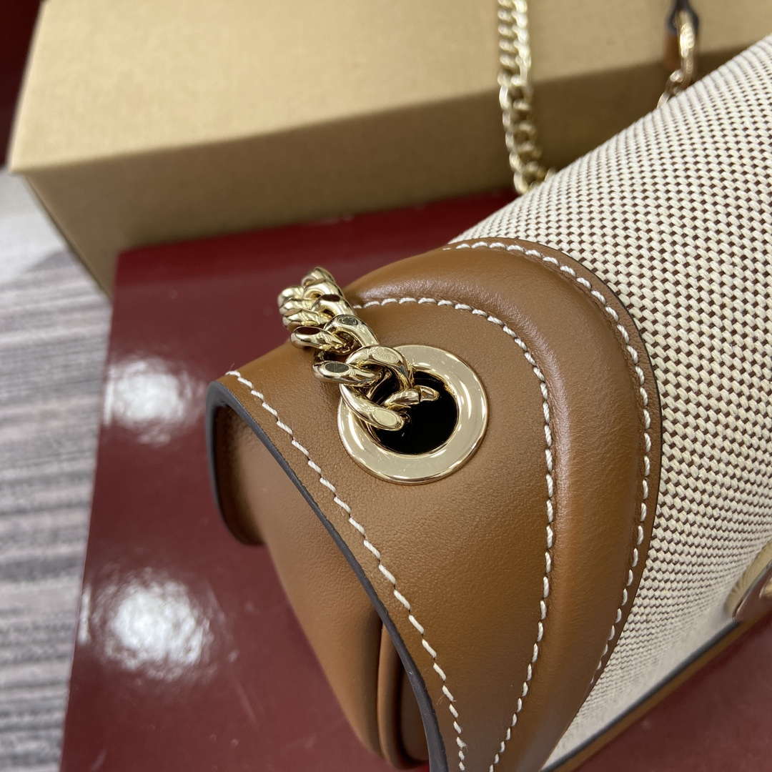 Gucci 815711 Gucci Blondie mini shoulder bag Bronw & Beige - Default Title - View 8