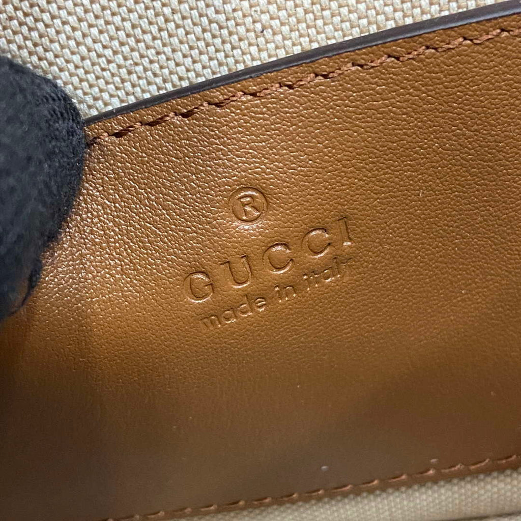 Gucci 815711 Gucci Blondie mini shoulder bag Bronw & Beige