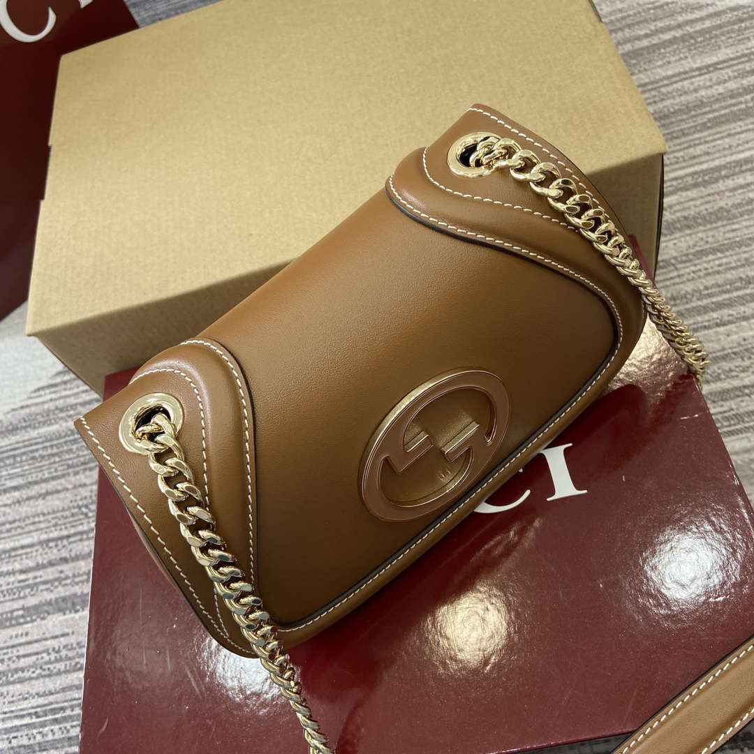 Gucci 815711 Gucci Blondie mini shoulder bag Brown