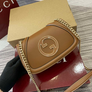 Gucci 815711 Gucci Blondie mini shoulder bag Brown - Default Title - View 5