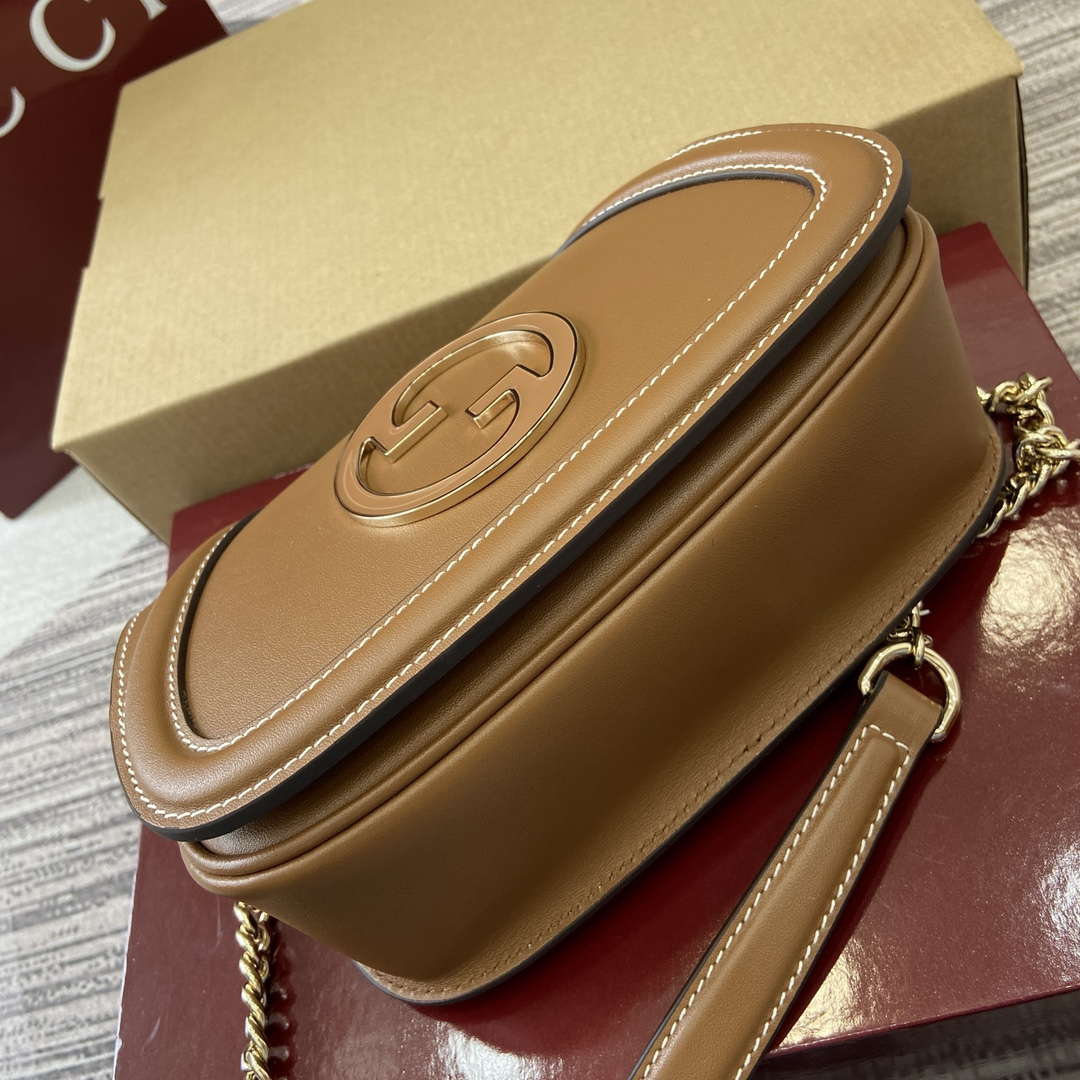 Gucci 815711 Gucci Blondie mini shoulder bag Brown - Default Title - View 7