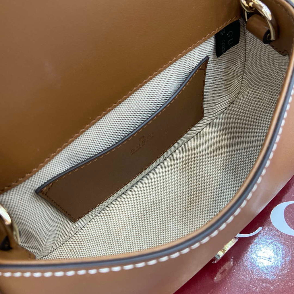 Gucci 815711 Gucci Blondie mini shoulder bag Brown