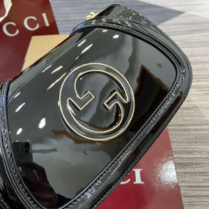 Gucci 815711 Gucci Blondie mini shoulder bag Patent Leather Black - Default Title - View 6