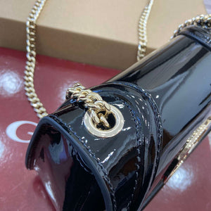 Gucci 815711 Gucci Blondie mini shoulder bag Patent Leather Black - Default Title - View 8