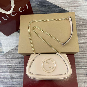 Gucci 815711 Gucci Blondie mini shoulder bag Leather Light Pink - Default Title - View 1
