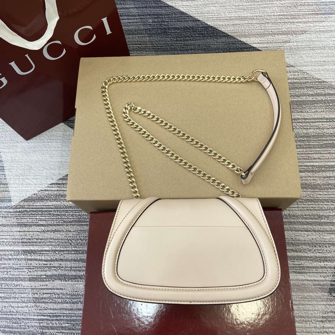 Gucci 815711 Gucci Blondie mini shoulder bag Leather Light Pink