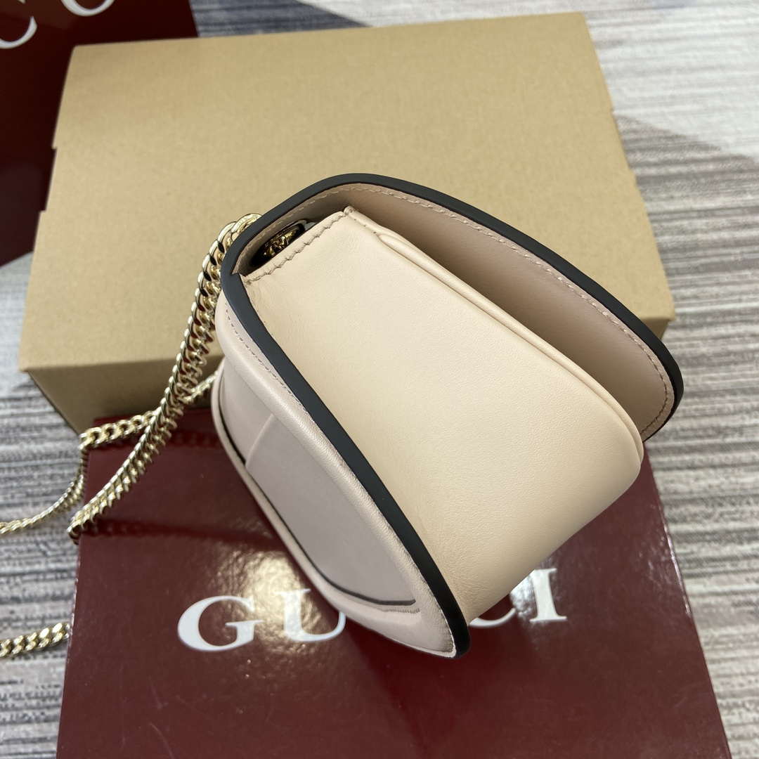 Gucci 815711 Gucci Blondie mini shoulder bag Leather Light Pink - Default Title - View 3