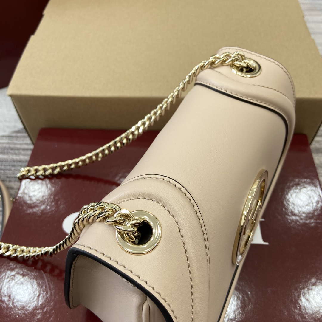 Gucci 815711 Gucci Blondie mini shoulder bag Leather Light Pink