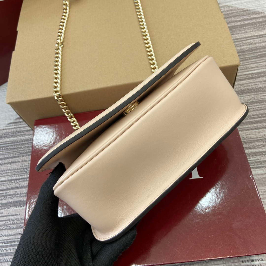 Gucci 815711 Gucci Blondie mini shoulder bag Leather Light Pink