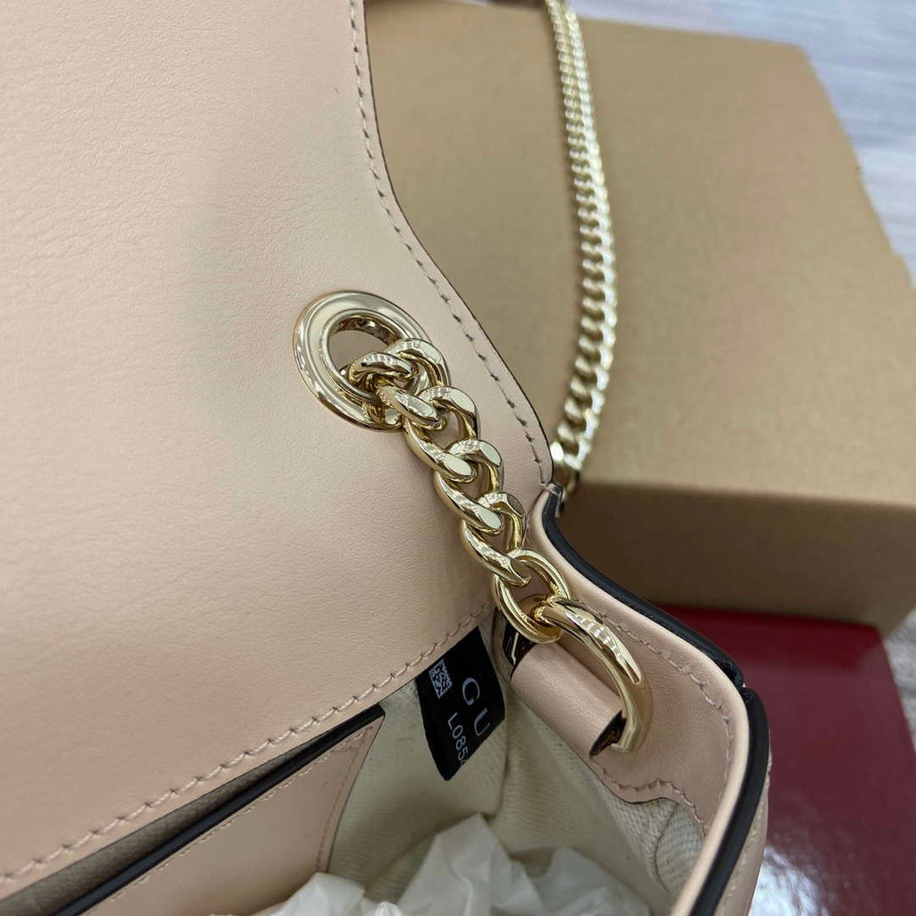 Gucci 815711 Gucci Blondie mini shoulder bag Leather Light Pink