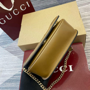 Gucci 815711 Gucci Blondie mini shoulder bag Suede Leather dark brown - Default Title - View 6