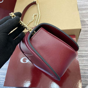 Gucci 815711 Gucci Blondie mini shoulder bag Wine Red - Default Title - View 3