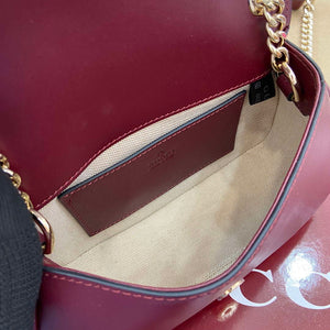 Gucci 815711 Gucci Blondie mini shoulder bag Wine Red - Default Title - View 5