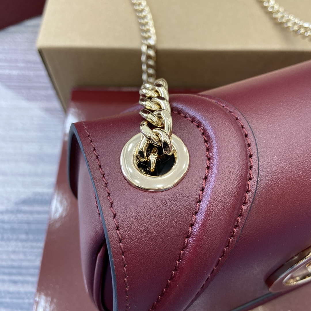 Gucci 815711 Gucci Blondie mini shoulder bag Wine Red - Default Title - View 8