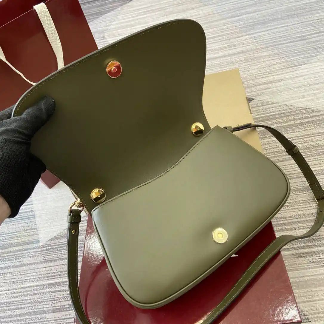 Gucci 815714 Gucci Blondie Small Top Handle Bag Green