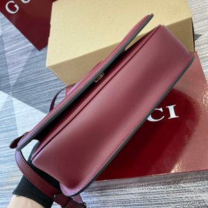 Gucci 815714 Gucci Blondie Small Top Handle Bag Wine red - Default Title - View 6