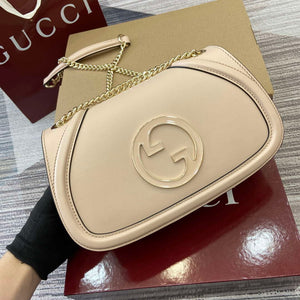 Gucci 815715 Gucci Blondie small shoulder bag Light Pink Leather - Default Title - View 4