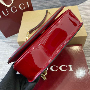Gucci 815715 Gucci Blondie small shoulder bag Patent Leather Red - Default Title - View 8
