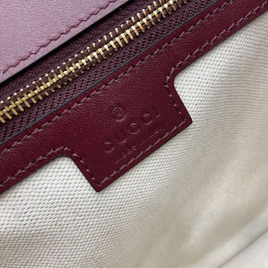 Gucci 815715 Gucci Blondie small shoulder bag Wine Red - Default Title - View 4