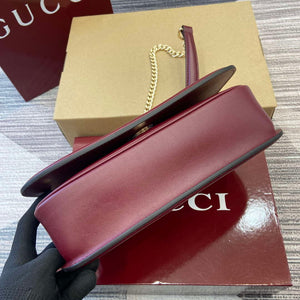 Gucci 815715 Gucci Blondie small shoulder bag Wine Red - Default Title - View 7