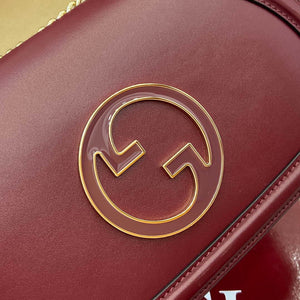 Gucci 815715 Gucci Blondie small shoulder bag Wine Red - Default Title - View 8