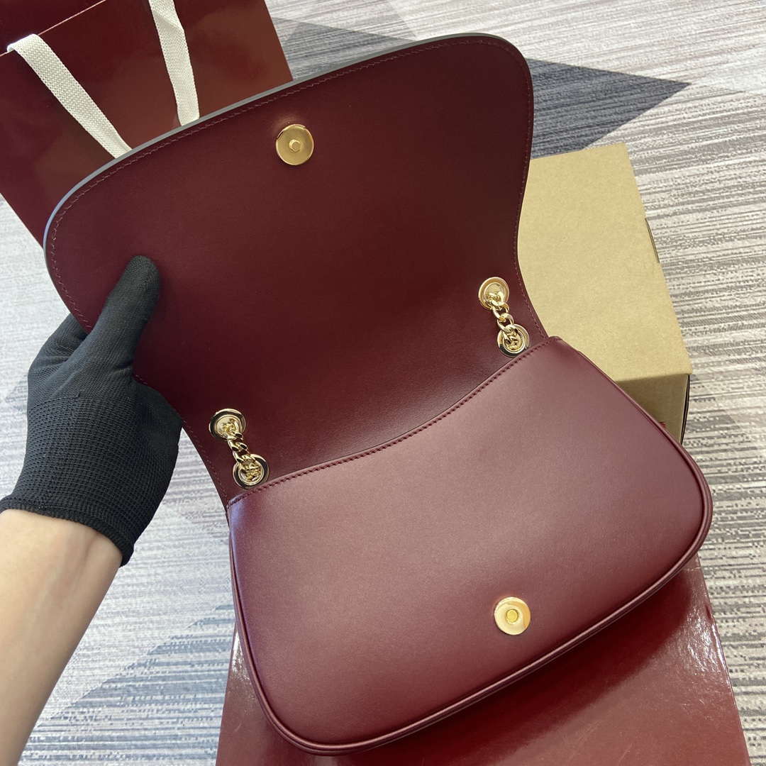 Gucci 815715 Gucci Blondie small shoulder bag Wine Red - Default Title - View 9