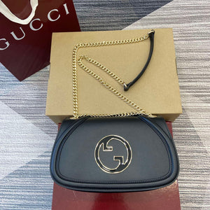 Gucci 815715 Gucci Blondie small shoulder bag Black - Default Title - View 1