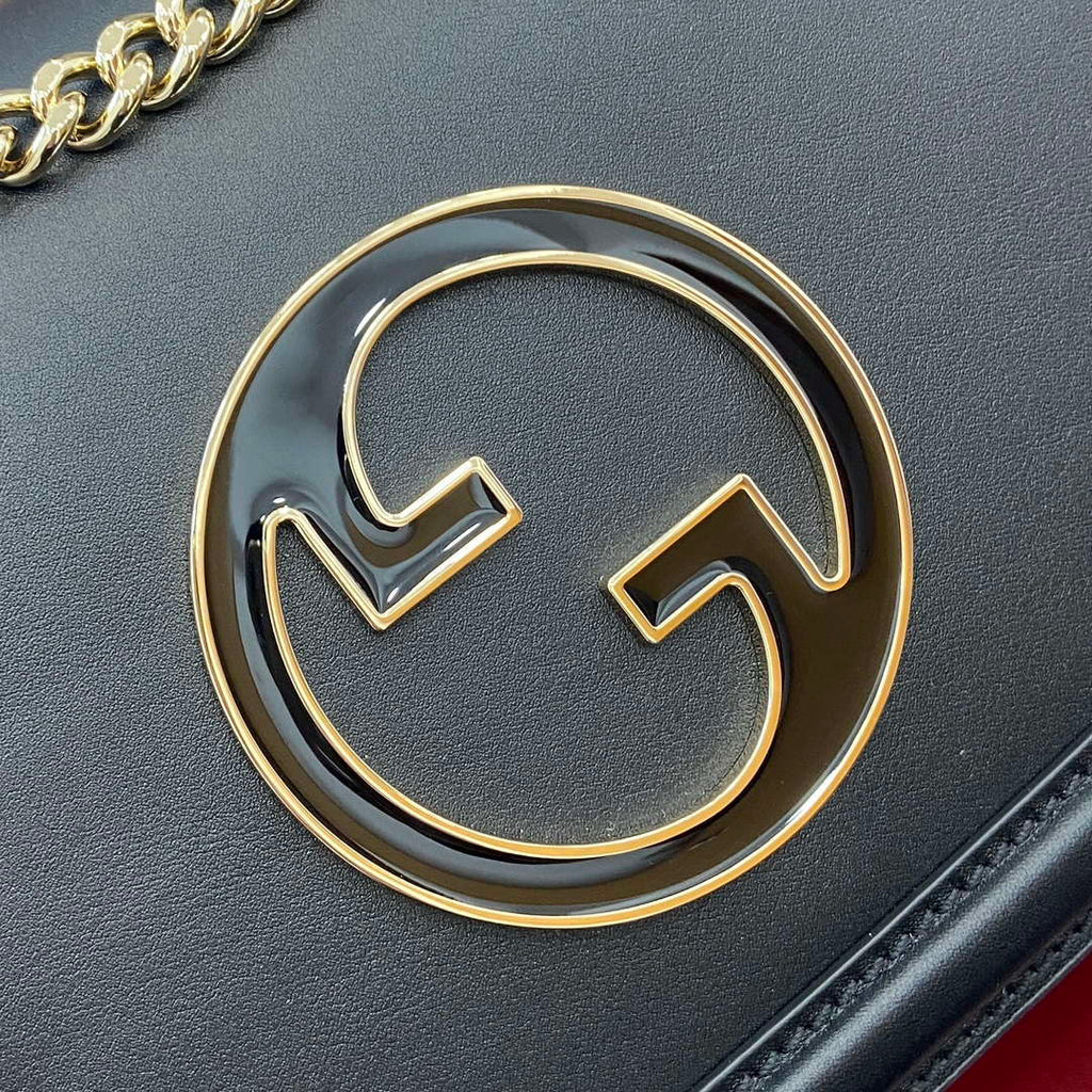 Gucci 815715 Gucci Blondie small shoulder bag Black