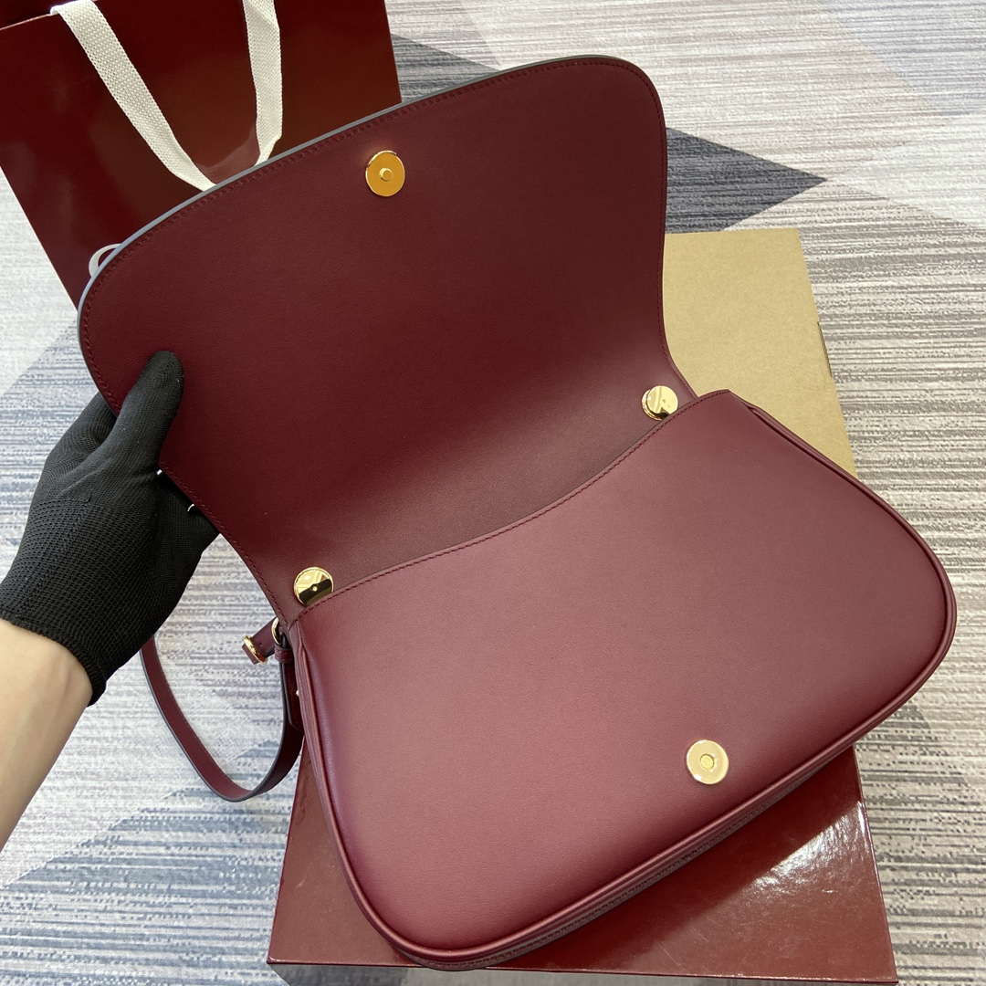 Gucci 815716 Gucci Blondie Medium top handle bag Wine Red