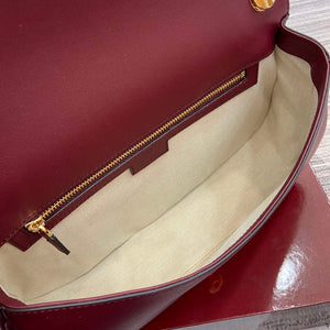 Gucci 815716 Gucci Blondie Medium top handle bag Wine Red - Default Title - View 10