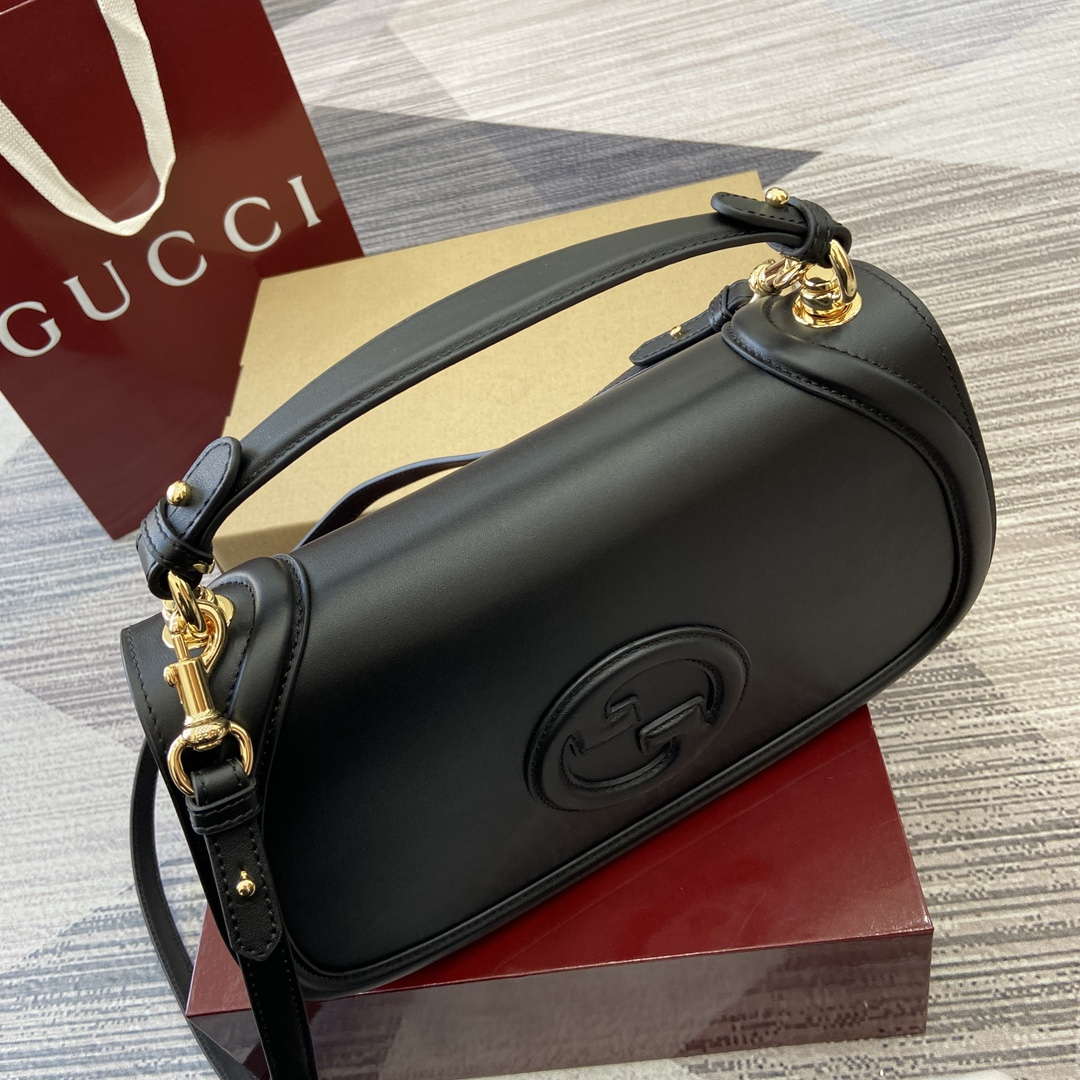 Gucci 815716 Gucci Blondie Medium top handle bag Black - Default Title - View 5