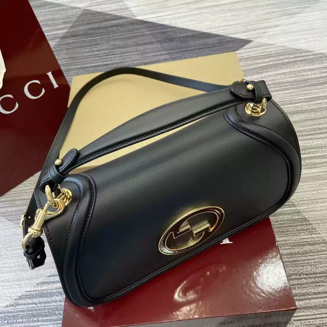 Gucci 815719 Gucci Blondie Medium top handle bag Black - Default Title - View 4