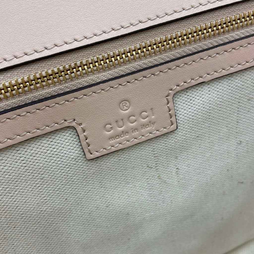 Gucci 815719 Gucci Blondie Medium top handle bag Leather Light Pink